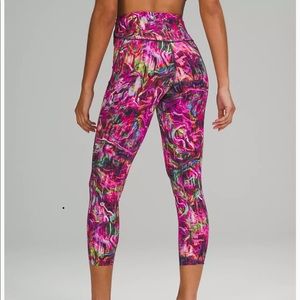 Lululemon base pace running tights 25” sz6 NWT